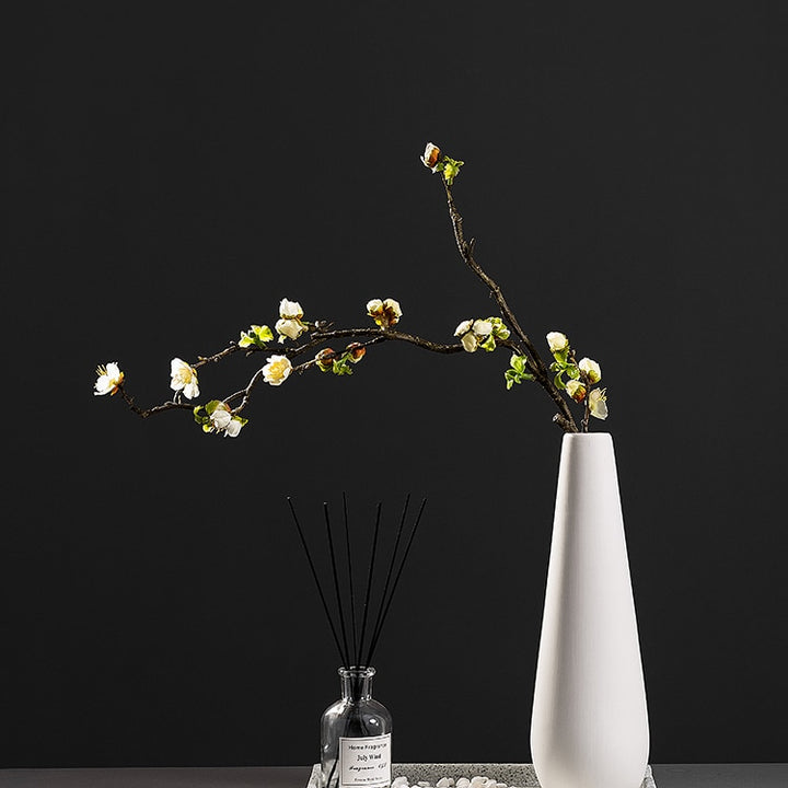 White Porcelain Flower Vases